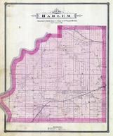 Harlem Township, Rock River, Argyll, Winnebago County and Boone County 1886